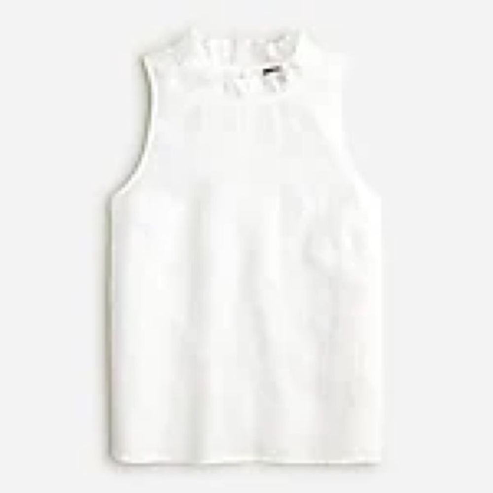 J.Crew Fleur top in linen BP776
